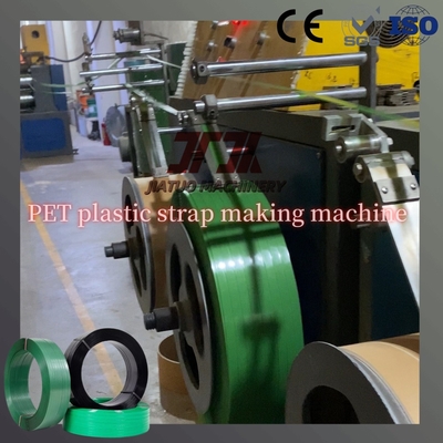 Hoge Kwaliteit 400kg/H PET Automatische Bandband Riem Productie Extrusie Machine Met PLC Besturingssysteem