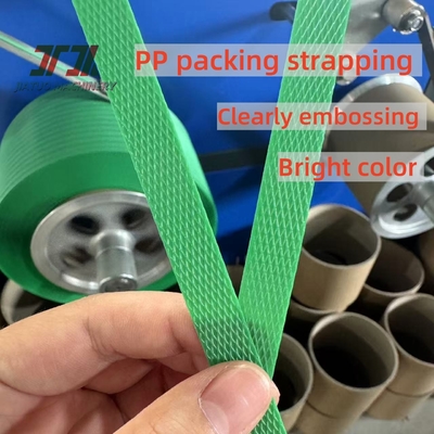 260kg/H Plastic Polypropyleen PP Strap Band Extrusielijn maakt automatische verpakkingsband goed flexibel
