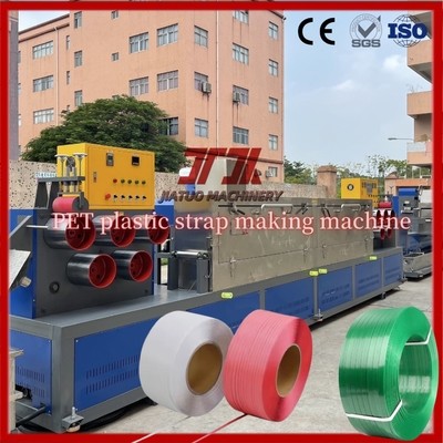 Plastic Machinery Twin Screw Sandwich PP Strapping Tape Productielijn PP Strapping Tape Machine met 5-19mm Breedte