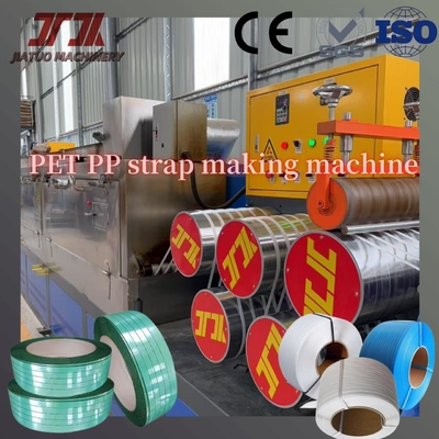 PLC-besturing 150-650 kg/h Verpakkingsbandmachine PP PET-band vervaardiging