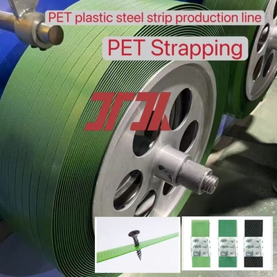 Productielijn voor kunststofmachines 9-25 mm enkel schroef PET-bandmachine PET-bandmachine voor kunststofmachines van staal