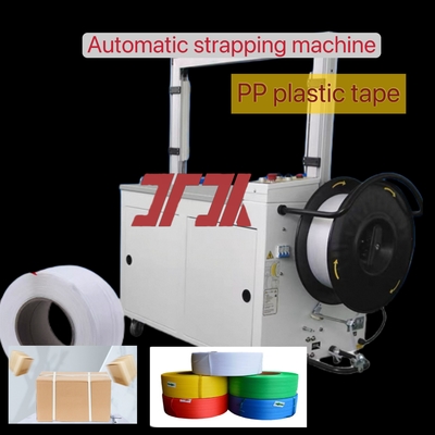 Verpakkingsmachine met hoge snelheid 5-15 mm PP-verpakkingsband Automatische riemmachine Desktop riemmachine