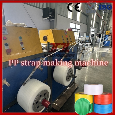 5-19 mm Breedte GUOMAO Reducer PP riem maken machine met PLC controle geheugen systeem en automatische winder