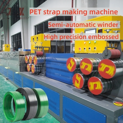3.5m2 Filter Area PET band maken machine met volledig automatische winder maken sterke sterkte band 350-1300kgf