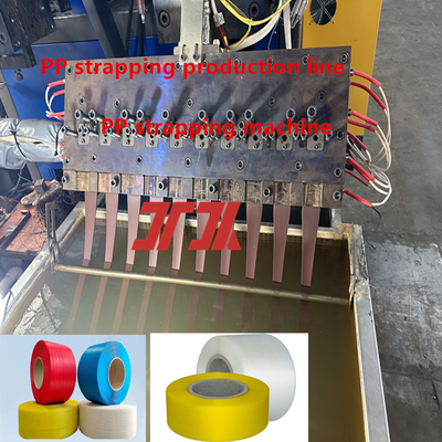 Verpakkingsmachines Dubbelschroef PP bandverpakkingsapparatuur PP bandverpakkingsproductielijn met 150-300 m/min