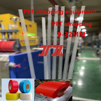 PP Plastic Extruder 5-19 mm PP Strapping Productielijn PP Strapping Apparatuur Met 55KW Siemens Motor