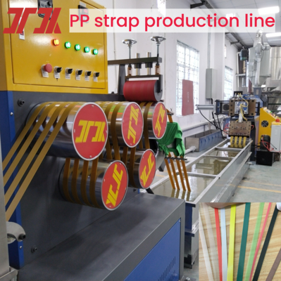 Productielijn voor PP-banden 5-19 mm intelligente PP-bandmachine met automatische schermwisseling