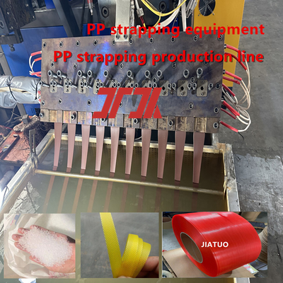 PP-bandenmaakmachine voor 5-19mm band met 100% gerecycled of nieuw grondstof