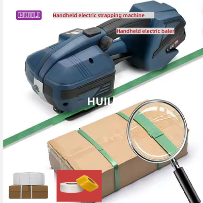 2.0 seconden/strook PP-PET handgevoerde elektrische riemmachine automatische houdermachine