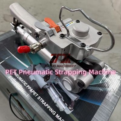 Pneumatische omsnoeringsmachine Hittefusie PET Pneumatisch omsnoeringsgereedschap met verstelbare klep