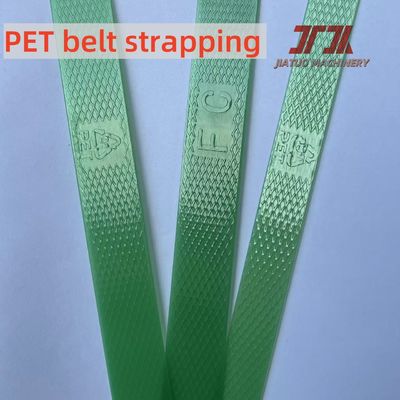 Fabrieksvoorziening Plastic Polyester Strap Groen Gedrukt Handmatig PET Strapping Belt