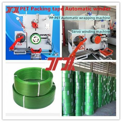 Plastic PP PET Strap Making Machine 5-19mm PP PET strapping productielijn PLC besturingssysteem
