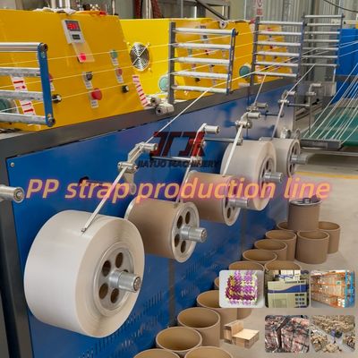 100% gerecycleerde Materiële pp die Riem inpakken die Machinedikte 0.41.2mm maken