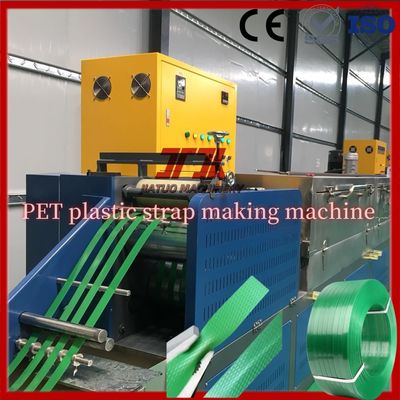 Volledig automatische PET-extrudermachine voor het maken van plastic verpakkingsbanden met automatisch filtersysteem