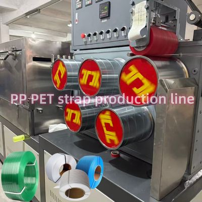 5-19 mm PP-verpakkingsbandmachine PP-verpakkingsbandproductielijn met automatische schermwisselaar