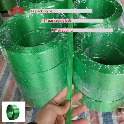 PET Plastic Packing Strapping Band high speed black PET strapping voor gebruik in pneumatische strapping machines