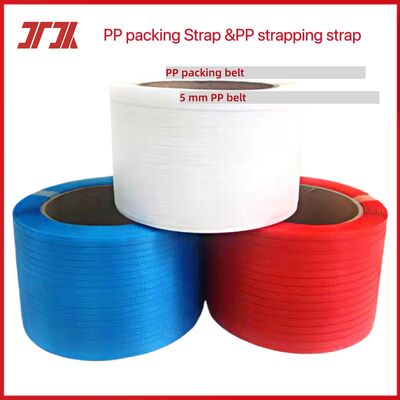 PP polypropyleengordel 12 mm Transparent PP-band voor 3000 meter per rol