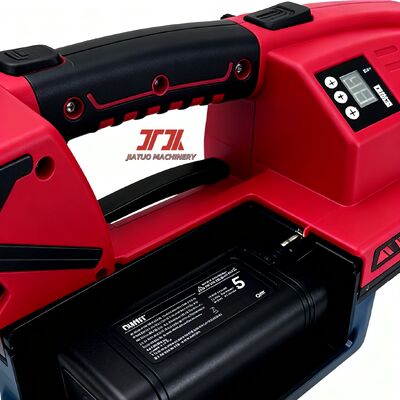 Handheld draagbaar elektrisch verpakkingsgereedschap PP Pet met batterij semi-automatische bandmachine