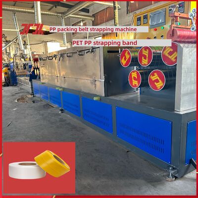 110 mm schroefdiameter polypropyleen band maken machine met papier kern type