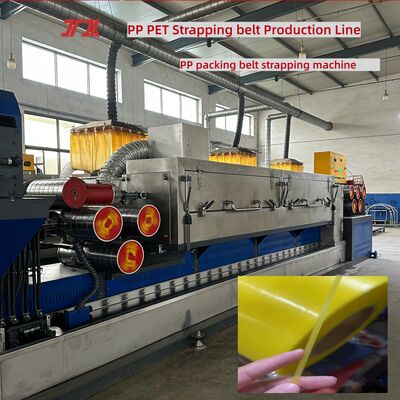 PP strapping belt equipment 9-15mm PET strap making machine with 100% new or recycled materials