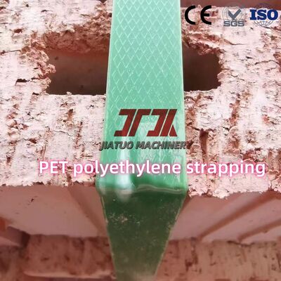 Sterkte 1000N 19mm Breed Transparant Groen PET-band Voordelige Verpakkingsband