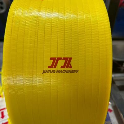 5-19 mm hoogsterke PP-bandrolletjesmachine gebruik plastic banden voor kartonnen verpakkingen