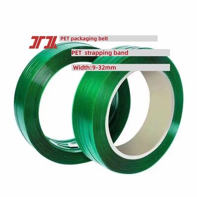 9-25mm PET banderol groen PET banderol PET verpakkingsband voor baksteenfabrieken