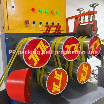 Productielijn voor PP-banden met een enkele schroef PP-banden Extrusie Uitgang 100 600 kg/uur