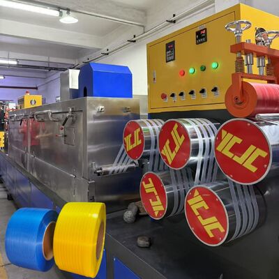 260kg/H Pp Strap Making Machine Verpakkingsbanden Voor dozen met non-stop zeefwisselaar