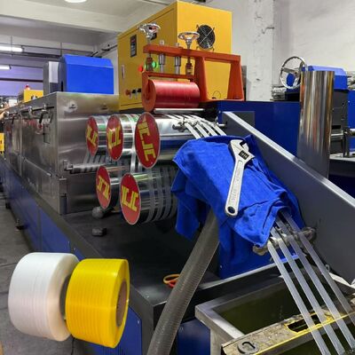 260kg/H Pp Strap Making Machine Verpakkingsbanden Voor dozen met non-stop zeefwisselaar