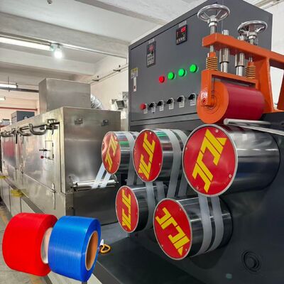 5-19 mm PP plastic verpakkingsband maken machine met PLC-besturing en automatische winder