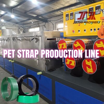 Single Screw PET Strap Production Machine PLC Control Automatic Multifunctional