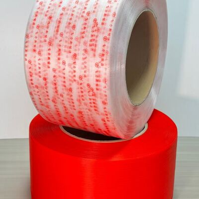 Automatische PP omsnoeringsband 5-19 mm Polypropyleen PP verpakkingsbanden voor kartonbundeling