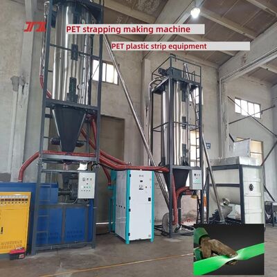 PET-bandmachine Hoog snelheidsproductieapparatuur voor PET-banden met een PLC-besturingssysteem