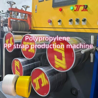 Energiebesparende PP-machine voor het extruderen van plastic verpakkingsbanden > 280 m/min