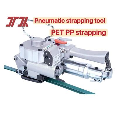 Hoge snelheid pneumatische bandmachine automatische PP PET bandmachine voor warm smelt binding