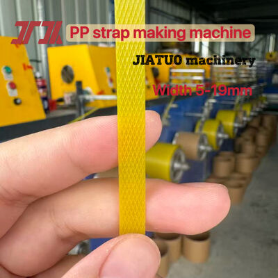 PP-bandbandmachine PP-bandapparatuur met hoge snelheid met 5 ̊12 mm met 100% PLC-besturingssysteem