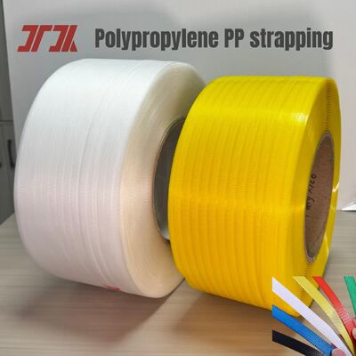 Hoge snelheid PP-omsnoeringsband 5–19 mm PP-omsnoeringsband voor semi-automatische omsnoeringsmachines