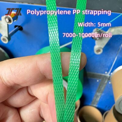 5-19 mm hoge sterkte PP-verpakkingsriemband met lange lengte 7000 m / rol