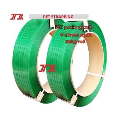 9 mm PET Plastic Steel Belt PP PET Packaging Strap PET bindband voor pneumatische bandmachines