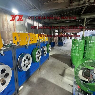 9-25mm PET band maken machine PET verpakkingsgordel productielijn met 100% PET fles Flakes