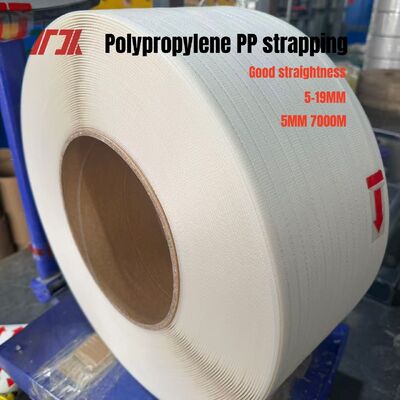 Nieuw materiaal PP-verpakkingsriem 5 mm PP-verpakkingsriemen voor automatische omsnoeringsmachines