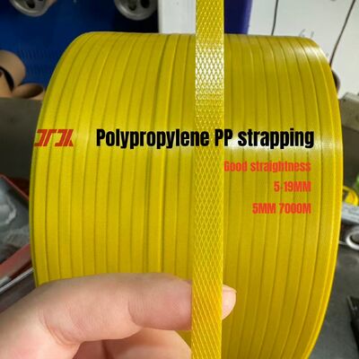 100% polypropyleen PP-verpakkingsgordel 5 mm PP-verpakkingsgordels voor automatische riemmachines