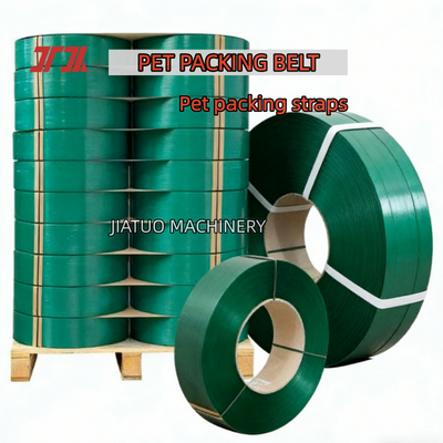 High-speed PET strapping 16 mm groene PET verpakkingsband voor pneumatische strapping machines