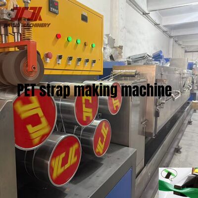 9-32mm PET-band extrusiemachine met PLC-besturing voor gerecyclede PET-flesvlokken