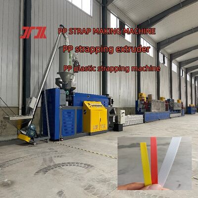 PP-riem die machine maakt Automatische kronkelende PP-band extrusielijn met online afdrukken