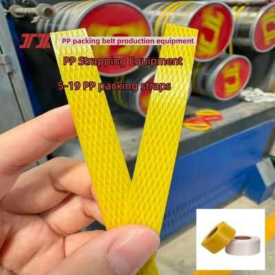 PP-riem die machine maakt Automatische kronkelende PP-band extrusielijn met online afdrukken