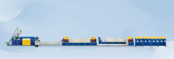 Volledig automatische verpakkingsmachine 240kg/h Plastic PP Strap Making Machine 5-19mm Breedte aangepast