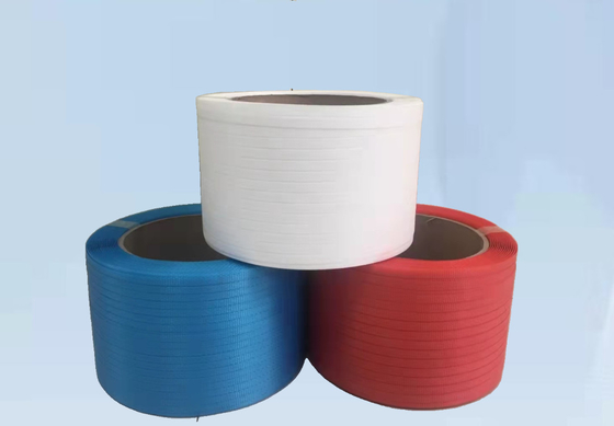 Aangepaste de Kleuren Plastic Riem pp die van de Hoogspanningsterkte Vastbindend Band inpakken
