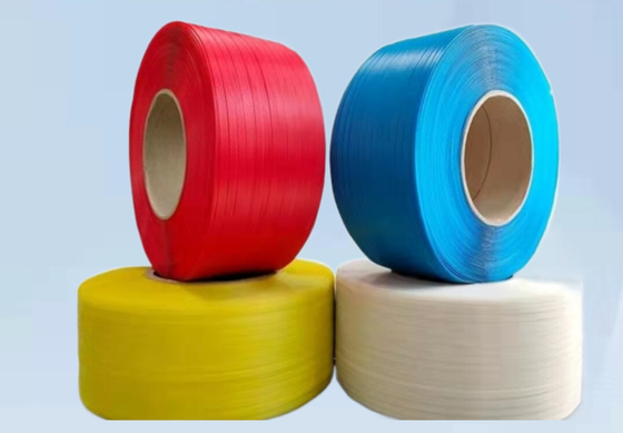 Aangepaste de Kleuren Plastic Riem pp die van de Hoogspanningsterkte Vastbindend Band inpakken
